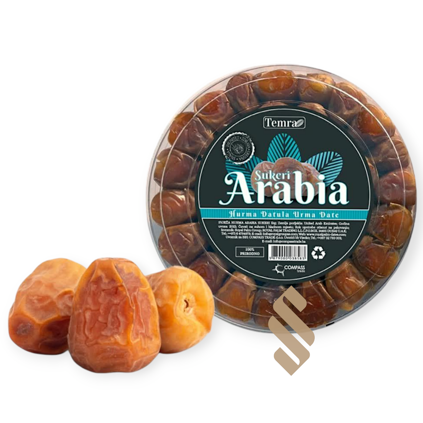 Temra svježe Sukeri hurme 1000gr