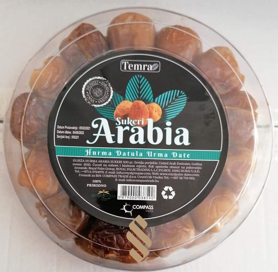 Temra svježe Sukeri hurme 1000gr
